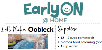 Oobleck Recipe